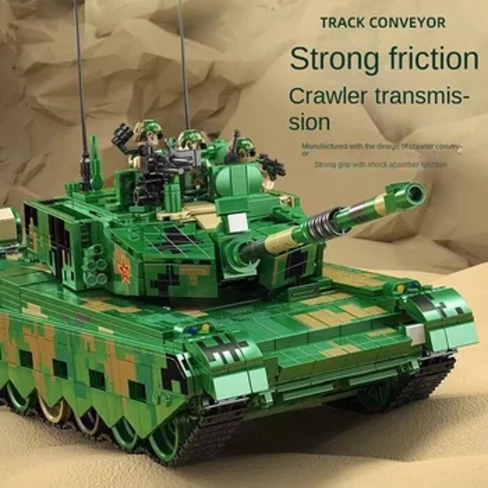 Tanque A Control Remoto De Juguete Simulacion De Guerra Dispara Agua Regalo - Image 2 of 4