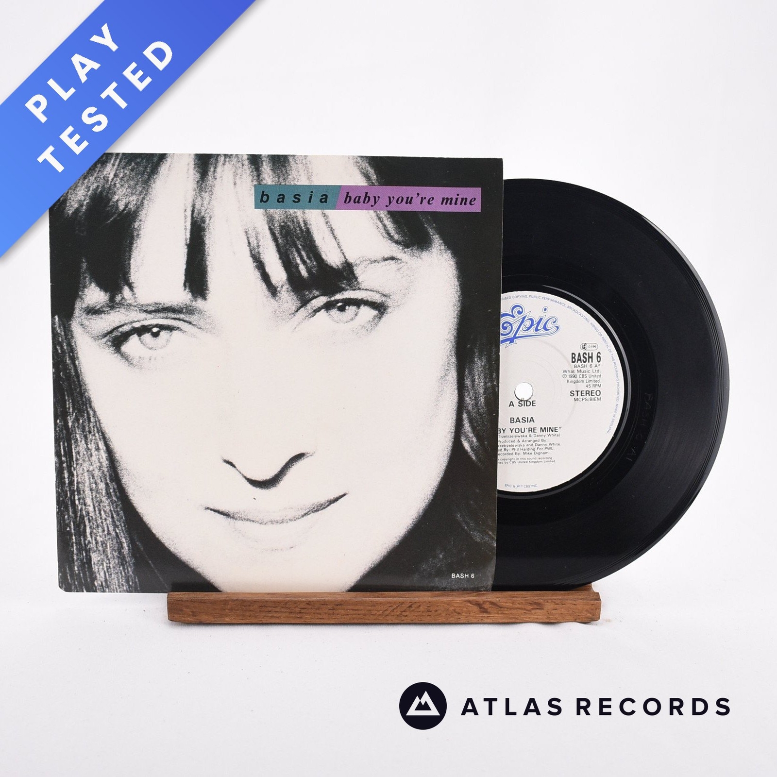 Basia Baby You Re Mine 7 Vinyl Record Nm Ex Ebay