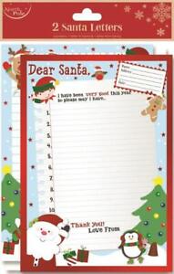 Scrivere Una Lettera Per E Da Babbo Natale Babbo Natale Natale Con Buste Kit Ebay