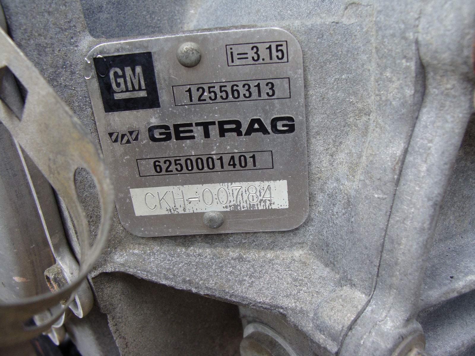 97-04 C5 Corvette Automatic Rear Differential 3.15 Ratio GETRAG ...