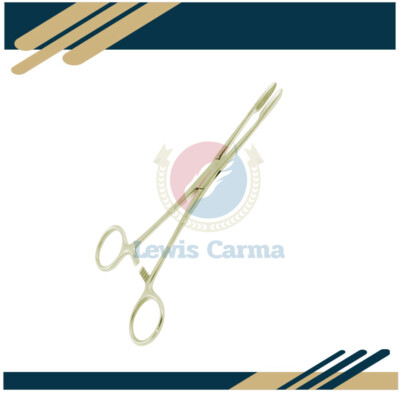 Gross-Maier Dressing Forceps - Straight, Non-Sterile, Atraumatic, Serrated Jaws