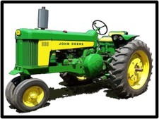 John Deere Model 630 Tractor Metal Sign: 9x12" & Free Shipping