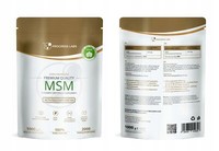 Msm BIO-SCHWEFELPULVER 1Kg Organischer Schwefel Pulver Vegan No Gmo