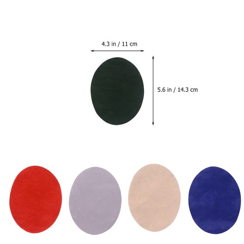 30 Pcs Oval Form PU Patch Reparatur Nähen Knie Ellenbogen Patches - Bild 6 von 12