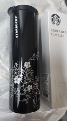 弁当箱・水筒 Starbucks Korea Black Tumbler Starbucks Korea SS Korea Black Tumbler 473ml – Dambie the