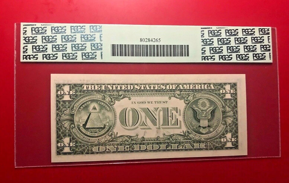 FR 1911 D 1981 FEDERAL RESERVE NOTE PCGS CURRENCY VERY CHOICE NEW 64PPQ - Image 2 of 2