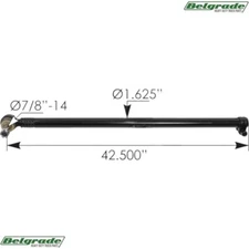 463.DS9968 Drag Link 42.50in C to C Phoenix Replaces 11890 - 4 Axle Truck SBA