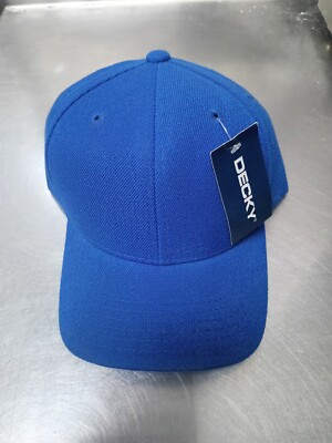 Decky Youth 6 Panel Mid Profile Structured Acrylic Cap - 7001
