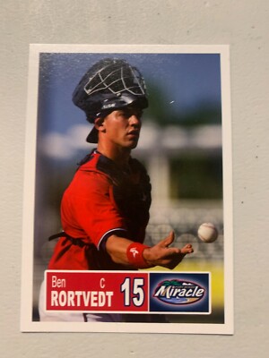 Ben Rortvedt Card 2018 Fort Myers Miracle Team Card | eBay