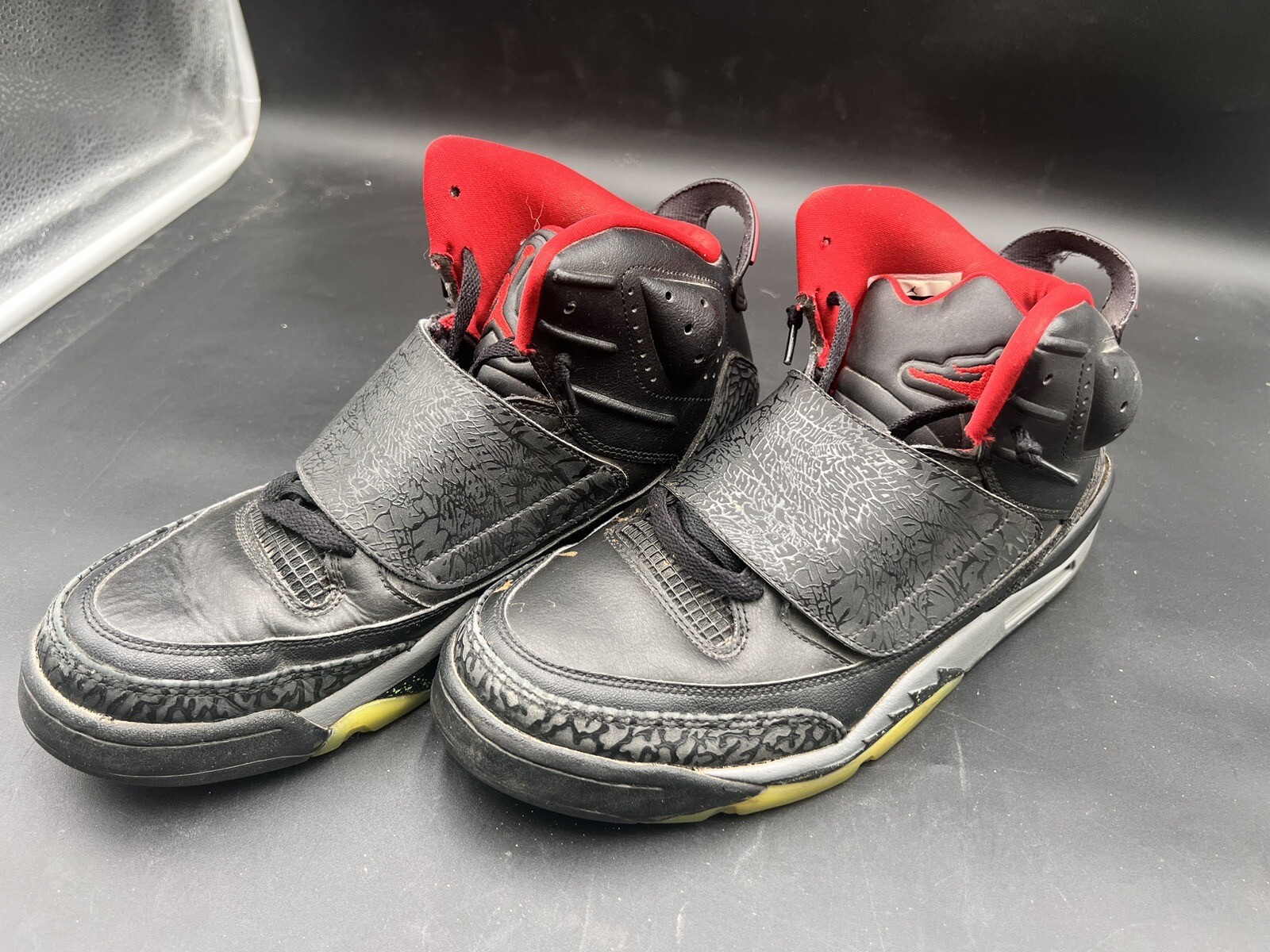 Air Jordan Son Of Mars Black Cat Basketball Shoes Men… Gem