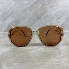 LUXOTTICA Cagney Avant-Garde Tint/Prescription Eyeglasses 130 Linebrown Italy