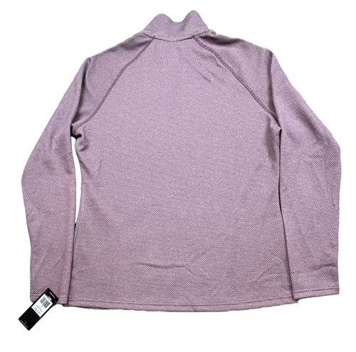 ADIDAS GOLF Women's Large 1/4 Zip Long Sleeve Textured Pullover Jacket NWT - Picture 4 of 10
