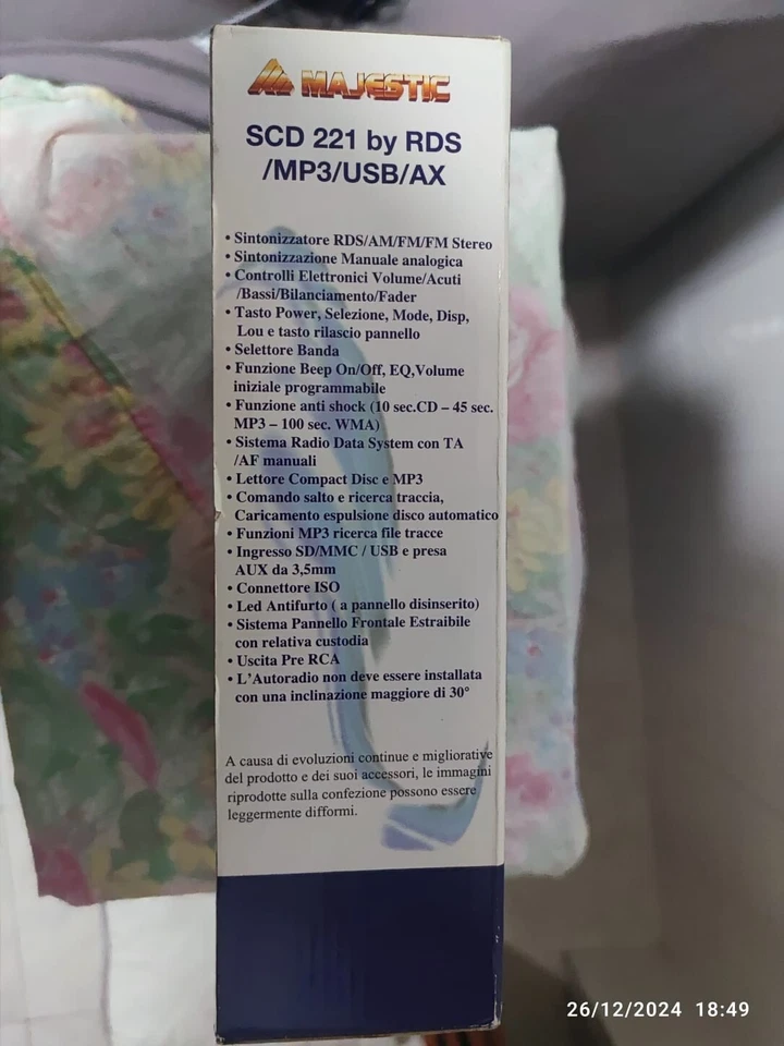 Stereo Auto Majestic - Immagine 4 di 4
