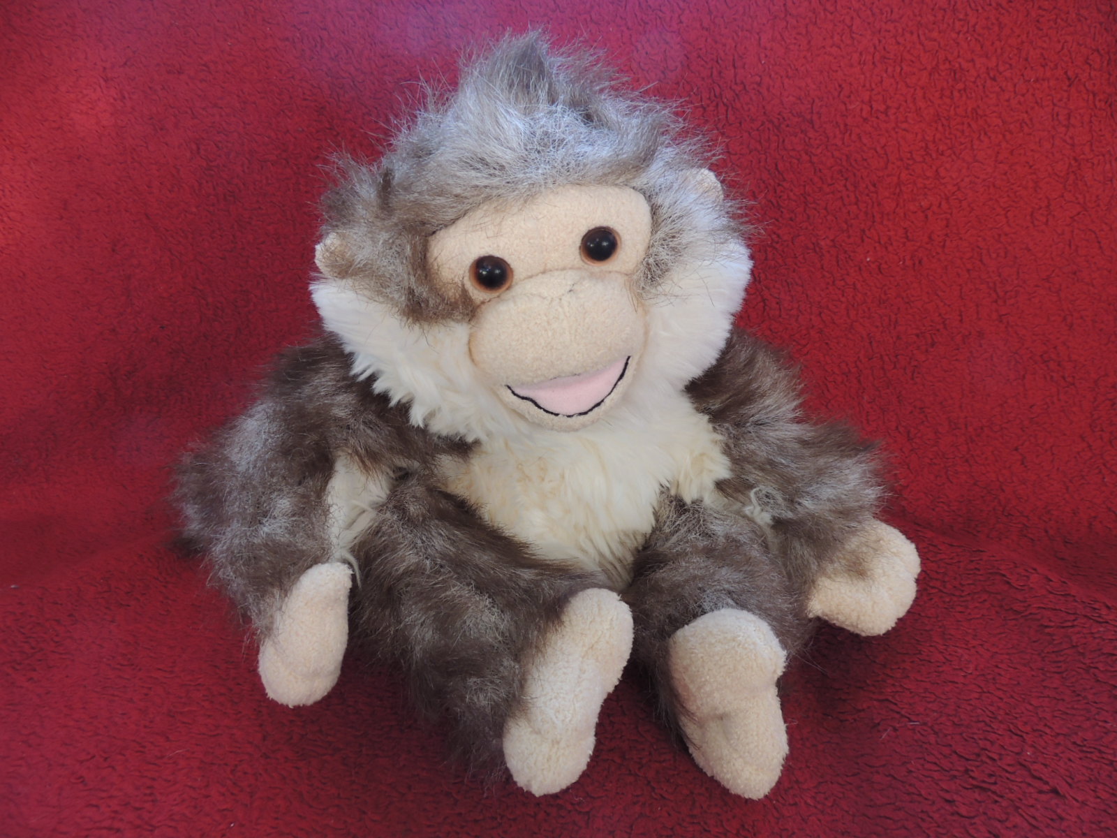 Animal Alley Monkey Soft Plush Hand Puppet Toys R Us Brown 10" tall eBay