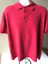 BERETTA  Men's L Red  Embroidered BERETTA LOGO Polo Casual Shirt