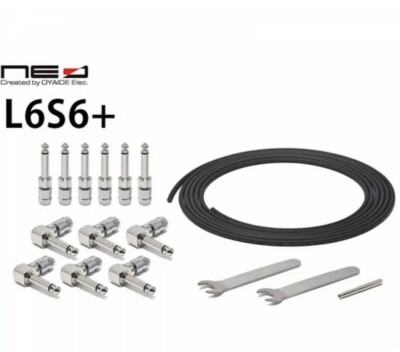 Oyaide L6S6+ NEO LÖTFREI Serie Kabelset Dual Clawed Verriegelungssystem Japan