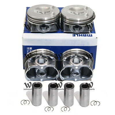4x Kolben Satz NEU VW 2.0 TFSI TSI CDH CCZA CJKA Ø 21mm 06H107065AB 06H107065AM