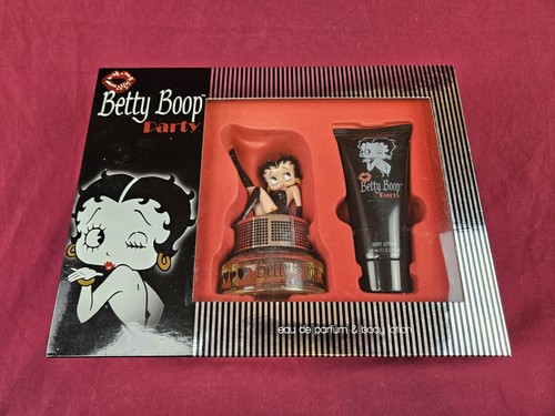 Betty Boop Party Gift Set Perfume 75ml & Body Lotion 100ml New Old Stock