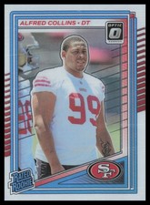2025 Donruss Optic #237 Alfred Collins San Francisco 49ers Football Card