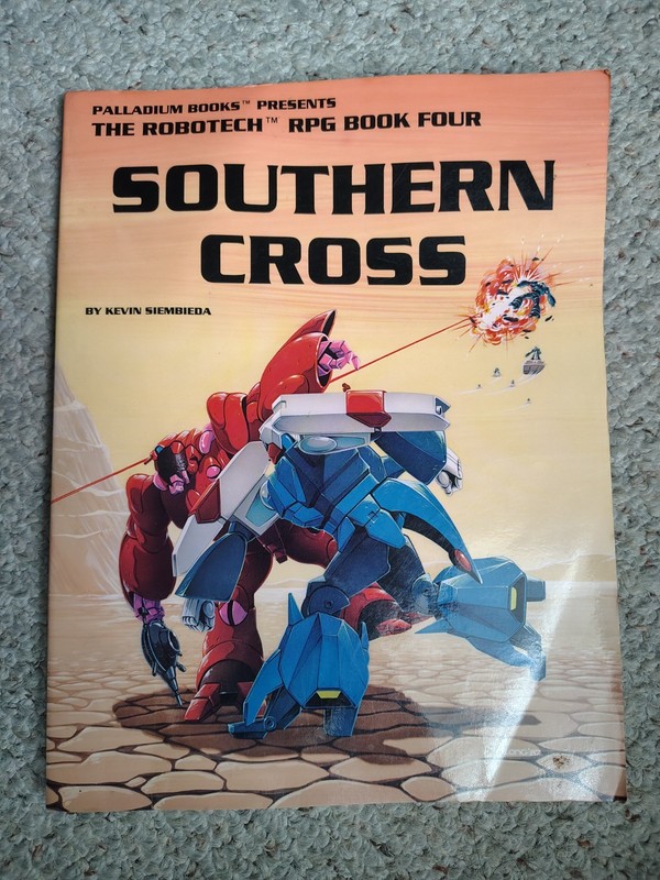 The Robotech RPG Book 4: Southern Cross by Palladium Books & K. Siembreda