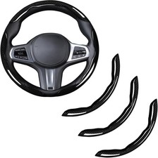 Carbon Fiber Steering Wheel Covers For Volvo - Clip On Interior Car Accessories Carbon Fiber Steering Wheel Covers For Volvo - Clip On Interior Car Accessories