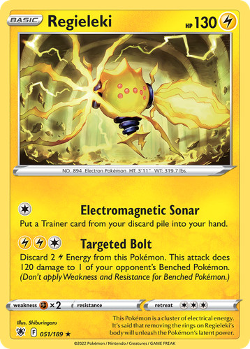 Regieleki Astral Radiance #51 Pokémon TCG