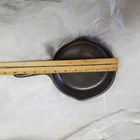 VINTAGE WAGNER WARE #3 CAST IRON SKILLET #1053 B ON BOTTOM SITS FLAT NO WARP