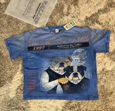 VALE FOREVER Step Bros Tee in Blue Size XXL (Brand New in Bag) Valley Dreams