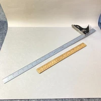 Vintage Starrett Square Set Right Angle 24" Blade #16R USA