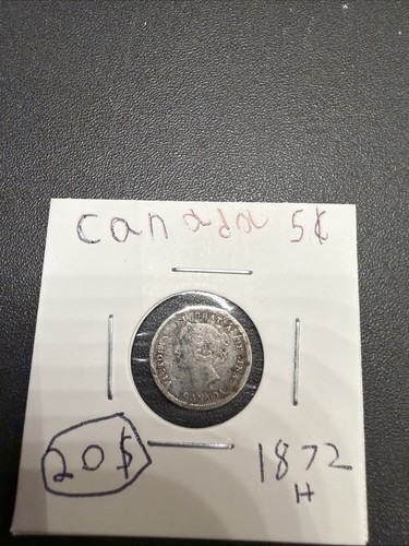 Canada 5 Cent 1872 H