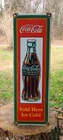 Coca Cola soda Advertising vintage porcelain sign
