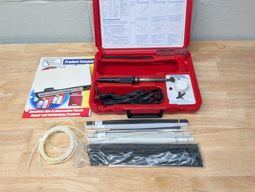 USC Mini Weld Airless Plastic Welder 5500-HT w/ Case & With Welding Rods