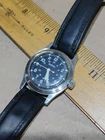 Benrus Mil W-46374 Military Field Style 1990s Reissue 17j Stainless Steel Watch
