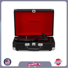 Crosley Cruiser Premier Bluetooth Vinyl Record Player with Built-in Speakers