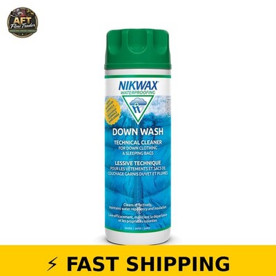 Nikwax Down Wash 300ml for Jackets & Sleeping Bags - Safe & Effective