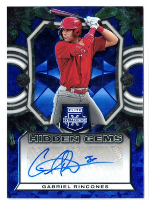 2023 Elite Extra Edition RC AUTO Gabriel Rincones! Phillies! Rookie! Autograph!