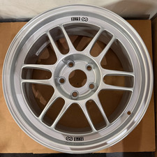 Enkei Rpf1 17x8 5x114.3 35 Inset 73 Bore Diameter F1 Silver Wheel 3797806535sp