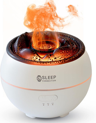 Volcano Humidifier Essential Oil Diffuser - 360Ml Fine Mist Volcano Aroma Diffus