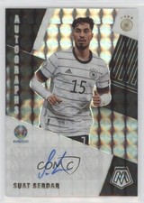 2021 Panini Mosaic UEFA Euro 2020 Silver Prizm Suat Serdar #AM-SS Auto 0tw4