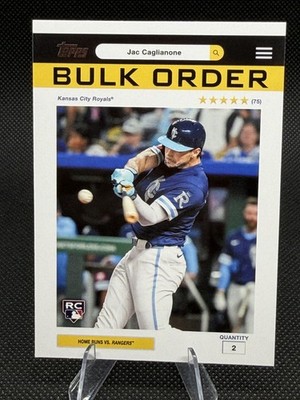 2026 Topps Series 1 - Costco Flagship Collection Bulk Order Jac Caglianone  (RC)