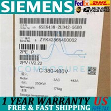 New Siemens 6SE6430-2UD42-5GB0 6SE6 430-2UD42-5GB0 1 Year Warranty Fast Shipping