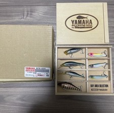 Megabass x Yamaha 1999 Bay Area Selection Lure Set Wooden Box Rare Japan Limited