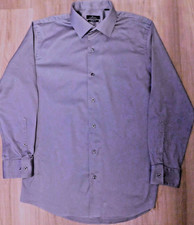 Marc Anthony Slim Fit Grey Dress Shirt 16 1/2 x 32, 97 Cotton w/3 Spandex LS01