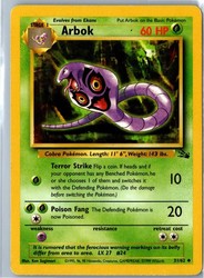 Arbok 31/62 Fossil Uncommon