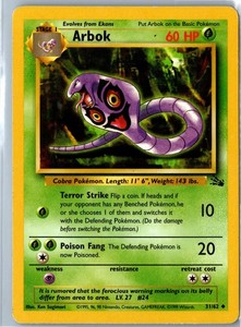 Arbok 31/62 Fossil Uncommon