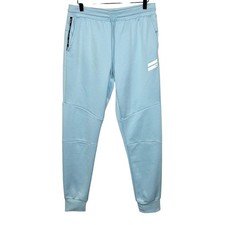 Hurley Blue Jogger Pants Elastic Drawstring Waist Activewear Loungewear Casual M