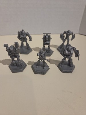 Battletech Ral Partha Stinger Griffin Shadow Hawk 6 Figure Lot Plastic 