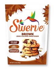 Swerve Brown Sugar Substitute 12 Ounce Zero Calorie Sweetener Keto Friendly