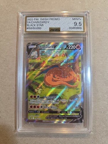 Charizard V graded CGC 9.5 for sale on eBay