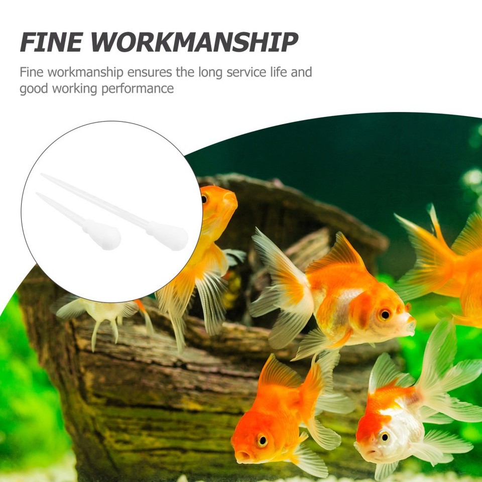 Gallery Detail: 2Pcs Fish Tank Siphons Cleaners Aquarium Cleaning Tools Fish Tank